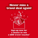 Flight Centre Competition 2022: Win a $500 travel voucher