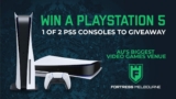 Win 1 of 2 PlayStation 5 consoles in the new competition from Fortress Melbourne