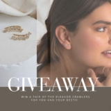 Francesca Collections Competition: Win 2 pairs of the latest crawler style earrings, the Eleanor’s