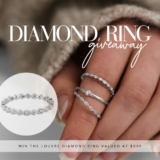 Win a Louvre Diamond ring valued $999 from Francesca Collections