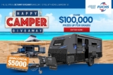 FUCHS Happy Camper Giveaway: Win over $100,000 in prizes at fuchshappycamper.com