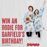 Win 1 of 10 Garfield Oodies from Pizza Hut