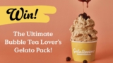 Gelatissimo Competition: Win an Ultimate Bubble Tea Lover’s Gelato pack