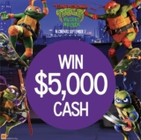 Gelatissimo Ninja Turtles Competition: Win $5,000 cash