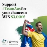 GoDaddy TeamAus Olympic Games Competition: Win a $3,000 Visa Voucher