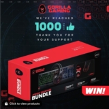 Gorilla Gaming Competition: Win a Gorilla Gaming Jungle Warfare Bundle