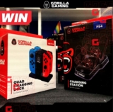 Gorilla Gaming Giveaway: Win charging stations for Nintendo Switch and PS4 controllers