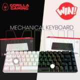 Gorilla Gaming Competition: Win 1 of 2 Mini Mechanical Keyboards