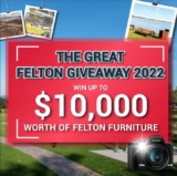 Great Felton Giveaway Competition 2022: Win up to $10,000 worth of Felton outdoor furniture