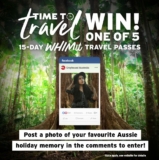 Greyhound Time to Travel Competition: Win one of five 15-day Whimit Travel Passes