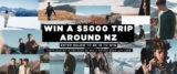 Hallenstein Brothers New Zealand Competition: Win a Trip around NZ Worth $5000 at hallensteins.com/win