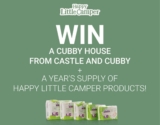 Happy Little Camper Promotion 2020: Win a cubby house + a year’s supply of nappies at happylittlecamperpromo.com.au