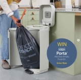 Win the new Joseph Joseph 40L Porta Pedal Bin thanks to Howards Storage World