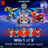 Hoyts Paw Patrol Competition: Win 1 of 5 Paw Patrol Plush Toys