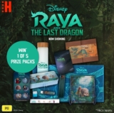 Win 1 of 5 Raya and the Last Dragon Prize Packs