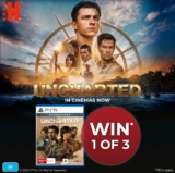 Hoyts Competition: Win 1 of 3 Uncharted Legacy of Thieves Collection prizes