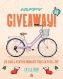 Huffy Competition: Win 1 of 2 Huffy Kenton Cruiser 26″ Ladies Bikes