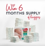 Huggies Club Competition: Win a 6 months supply of Huggies