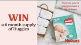 Huggies Giveaway 2023: Win a 6 month supply of Huggies