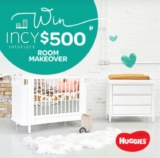 Huggies Competition: Win a $500 Room Makeover with Incy Interiors