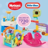 Huggies Competition: Win 1 of 4 Little Tikes Prize Packs