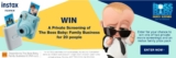 Instax Boss Baby Competition: Win private screenings to the movie and prize packs at instax.com.au/bossbaby