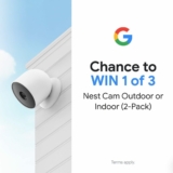 Win 1 of 3 Nest Cams valued at $619 from JB Hi-Fi