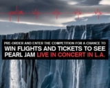JB Hi-Fi Pearl Jam Competition: Win a trip to see Pearl Jam Live in concert in LA