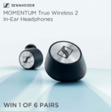 JB Hi-Fi Competition: Win 1 of 6 Sennheiser Momentum True Wireless II Headphones