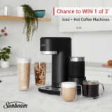 JB Hi-Fi Competition: Win 1 of 3 Sunbeam Hot + Iced Coffee Machine with Integrated Frother