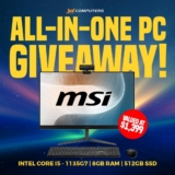Win a MSI ‘Modern’ All-In-One PC valued at a $1,399 from JW Computers