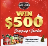 Jack Link’s Christmas Giveaway: Win a $500 shopping voucher