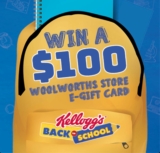 Kelloggs Back to School Promotion 2021: Win $100 Woolworths gift cards at kelloggs.com.au/backtoschool