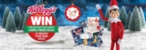 Kelloggs Elf on the Shelf Promotion: Win Elf on the Shelf prize packs at kelloggs.com/elfontheshelf