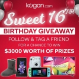 Kogan Sweet 16 Competition: Win $3000 worth of prizes