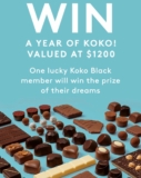 Koko Black Chocolate Competition: Win a year of Koko Chocolate valued at $1200