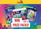 LEGOLAND Giveaway: Win 1 of 5 Trolls World Tour Prize packs worth over $70