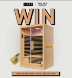 Win a $7,000 Solace Sauna “The Vantage” + a $1,000 LSKD voucher
