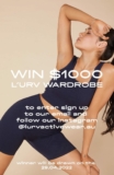 Win a $1000 L’URV new season wardrobe