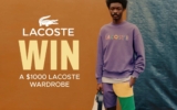 Win a $1000 Lacoste Wardrobe