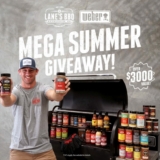 Lane’s BBQ Mega Summer Giveaway: Win a huge Lane’s BBQ rub and sauce pack valued at over $3000