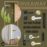 Win $500 to spend on Lemaar interior and exterior door hardware for your home