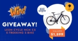 Win a Leon Cycle NCM C5 E-Trekking E-Bike valued at $1,599