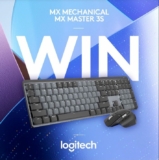 Win the all-new MX Mechanical and MX Master 3S keyboards from Logitech