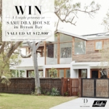 Luxaflex Competition: Win a 4-night getaway at Samudra House in Byron Bay valued at $12,800