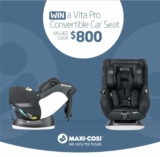 Maxi-Cosi Competition: Win a Vita Pro Car Seat valued at over $800