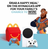 McDonalds Happy Meal Space Jam Competition: Win an X-Box Series S prize pack and more