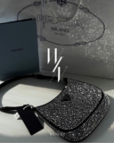 Win a Prada Cleo Satin Appliqués Bag + $1000 Worth of MESHKI