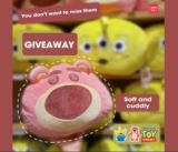 Win a Miniso Toy Story Collection Pillow