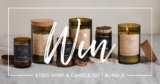 Mojo Candle Co Giveaway: Win $1200 in Wine & Candles